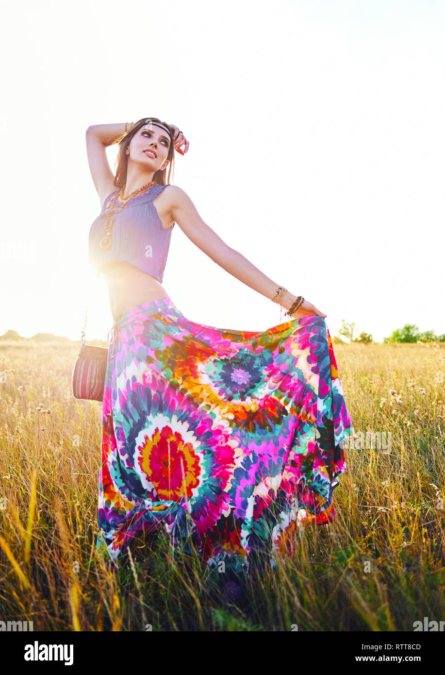 19,500+ Bohemian Dress Stock Photos, Pictures & Royalty-Free