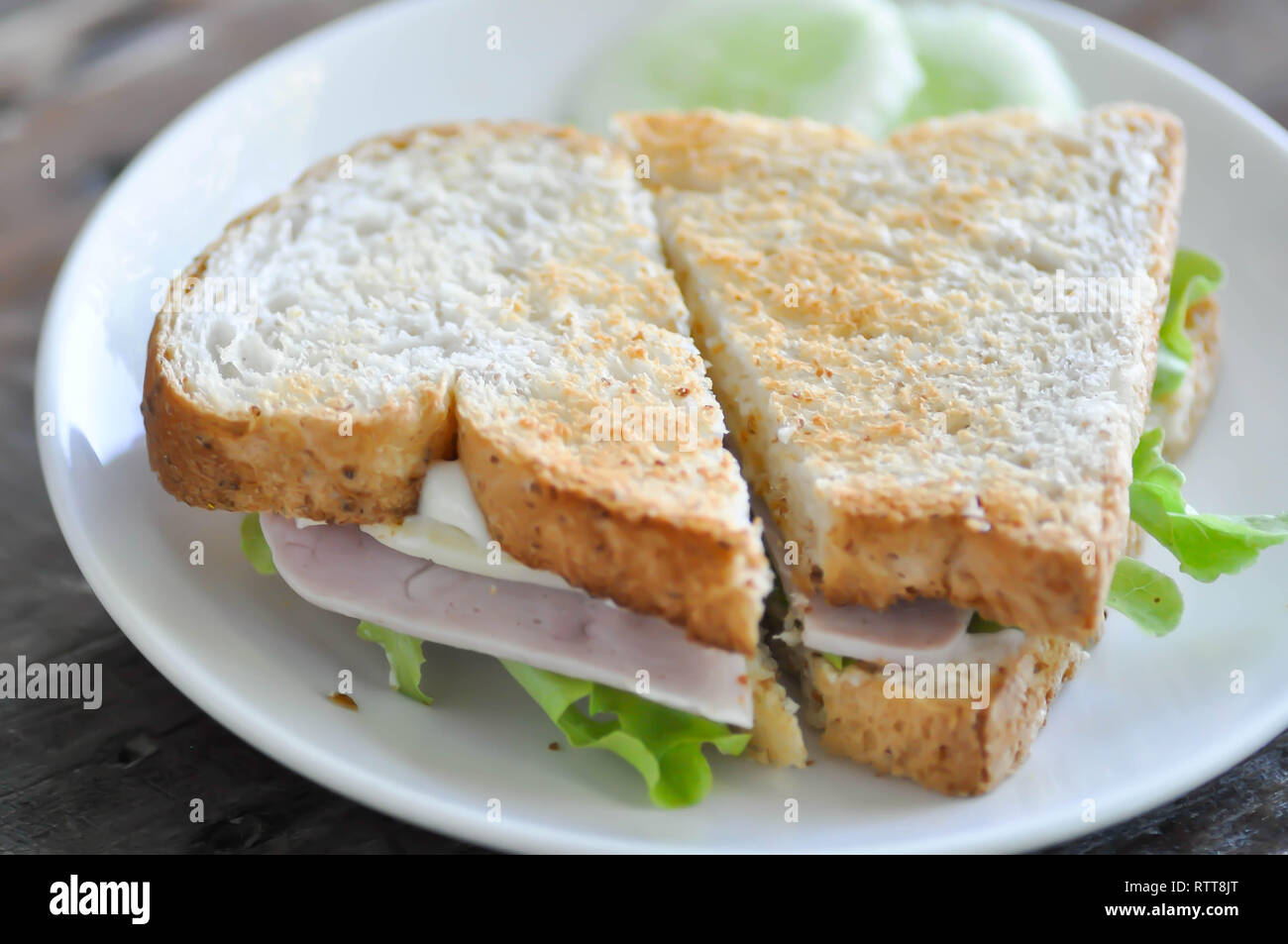 sandwich, ham and cheese sandwich Stock Photo Alamy