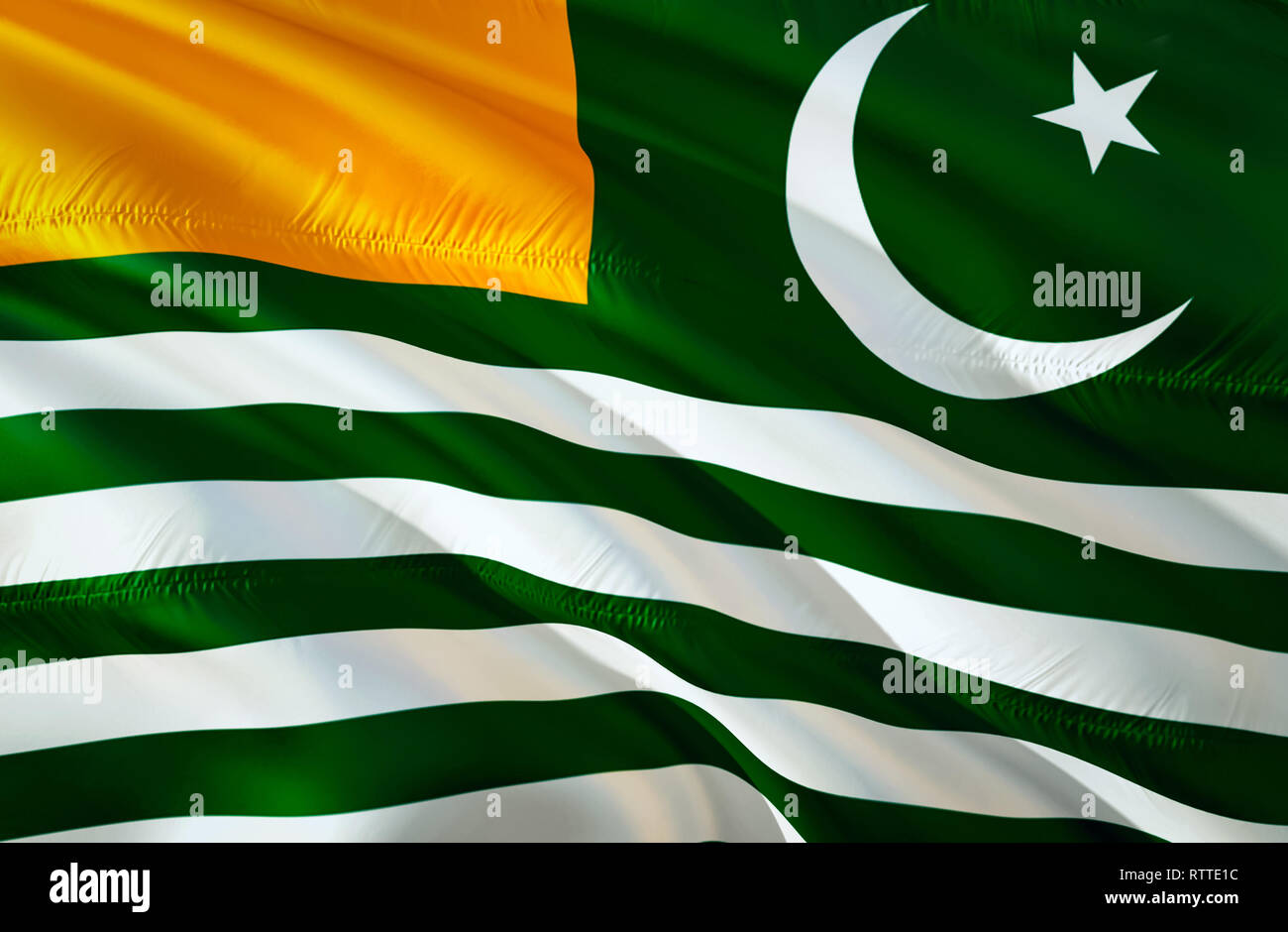 flag of kashmir