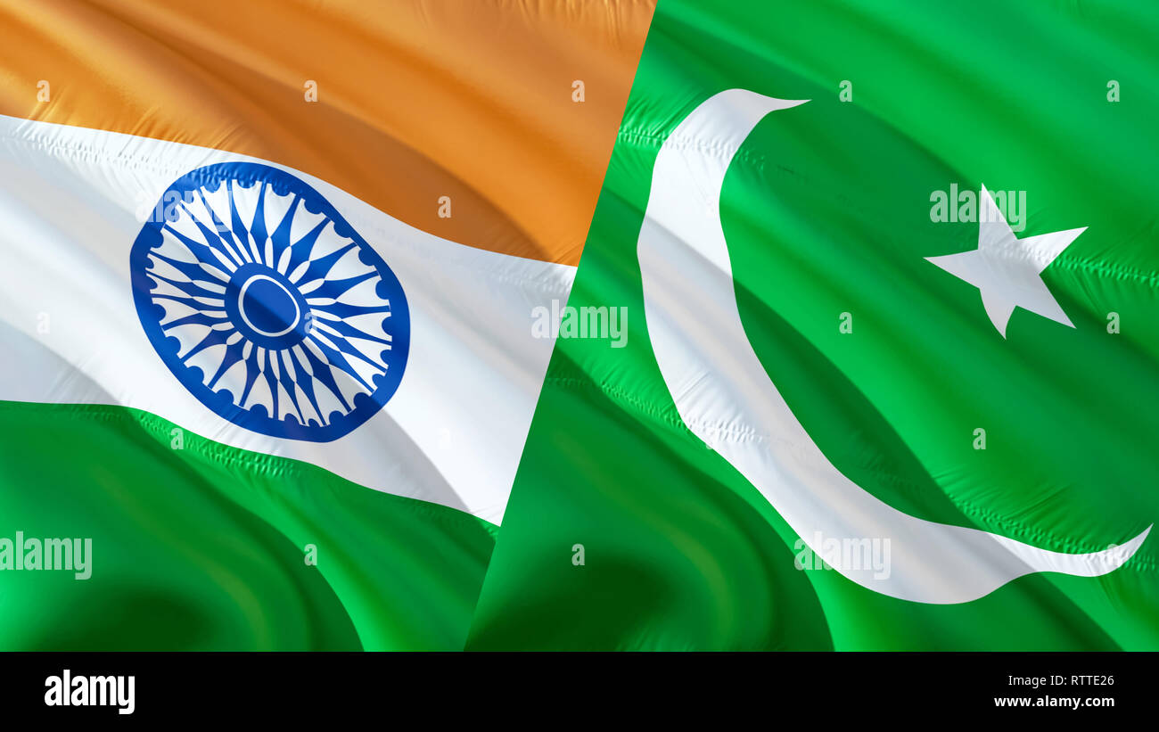Pakistan and India flags. Waving flag design,3D rendering. Pakistan India flag picture, wallpaper image. Kashmir Indian Indo-Pakistani war and conflic Stock Photo - Alamy Pakistan and India flags. Waving flag design,3D rendering. Pakistan India flag picture, wallpaper image. Kashmir Indian Indo-Pakistani war and conflic Stock Photo - Alamy