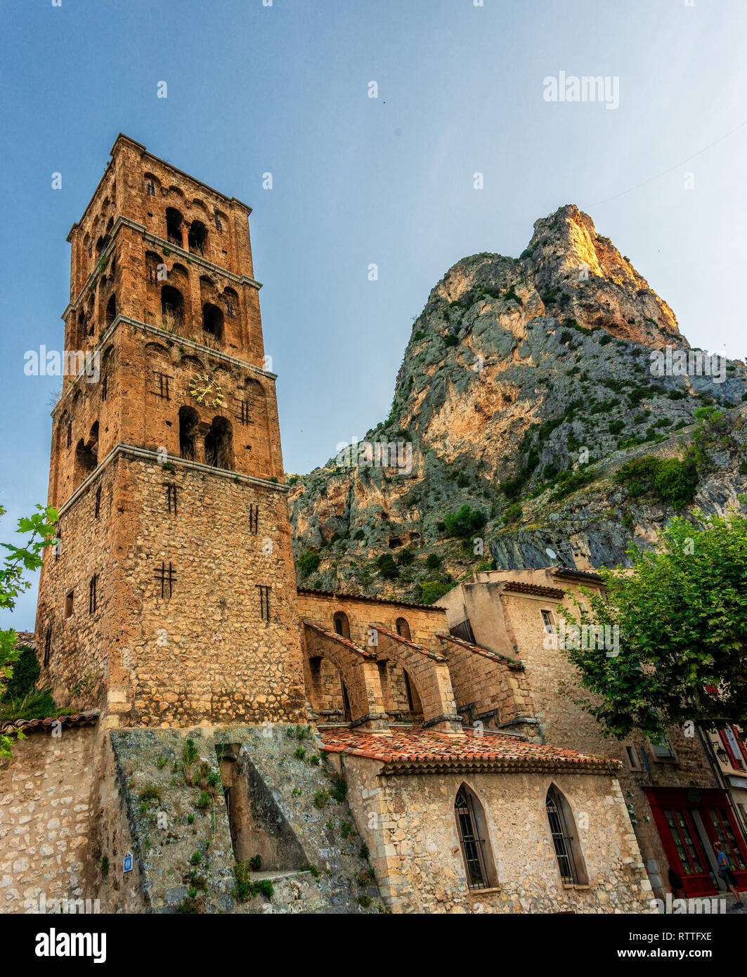 Moustiers Sainte Marie du Verdon Provence France Stock Photo Alamy