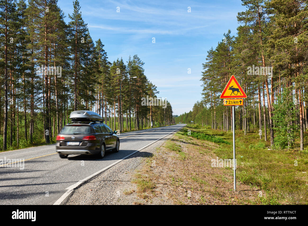 Travelling by car in Finland, a beautiful way to spend the vacations