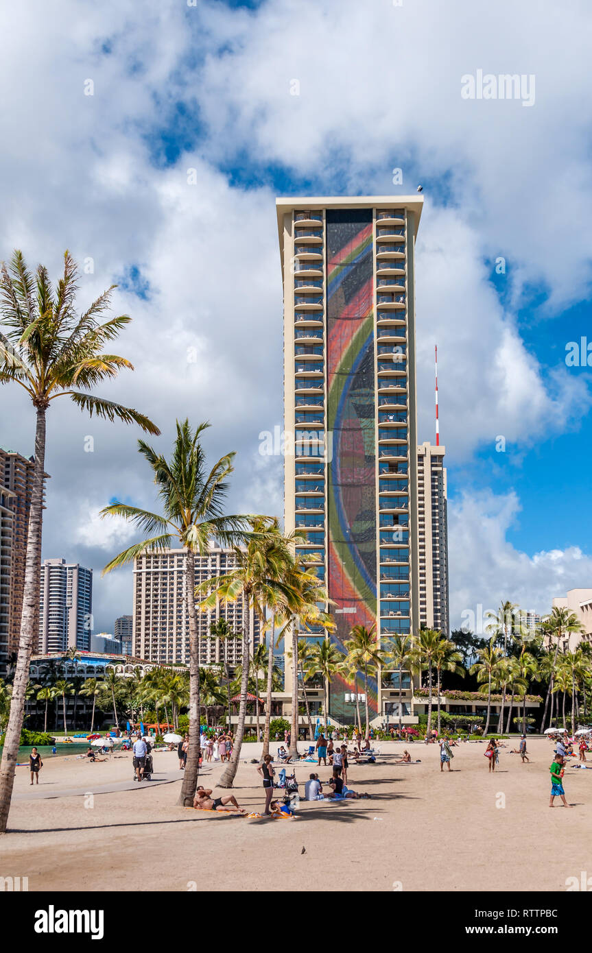 Rainbow Bazaar at the Hilton Hawaiian Village – Stock Editorial Photo ©  jewhyte #46176347