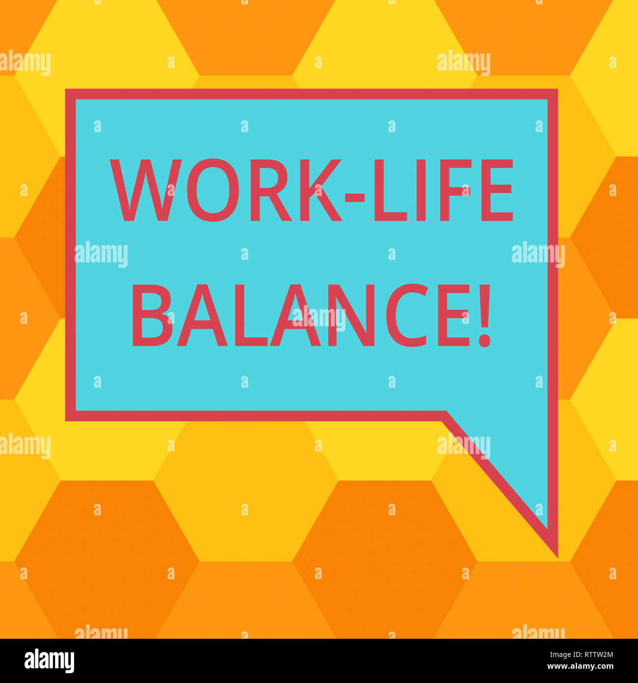 Handwriting text writing Work Life Balance. Concept meaning Division of ...