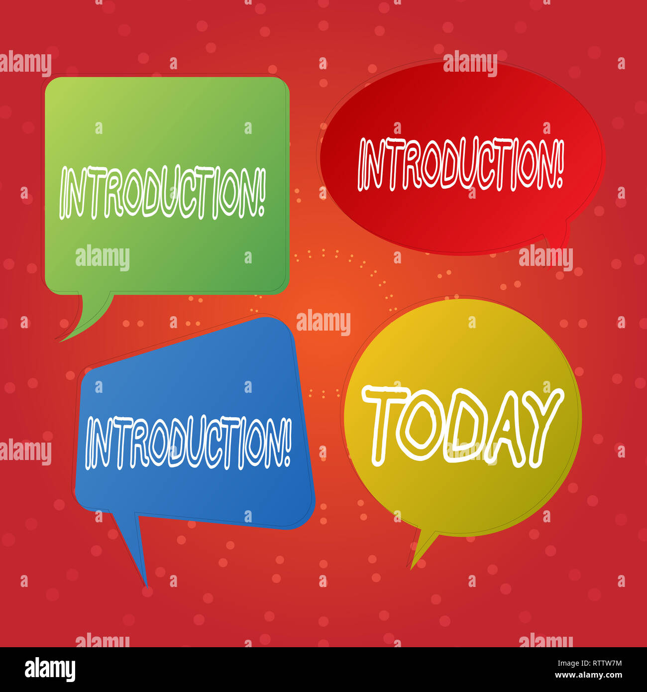 Text sign showing Introduction. Conceptual photo First part of a ...