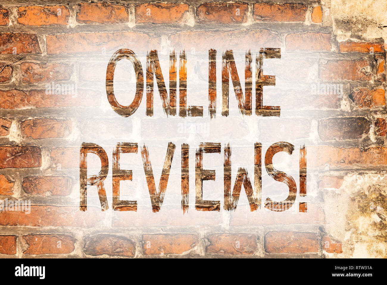 Writing note showing Online Reviews. Business photo showcasing Internet ...