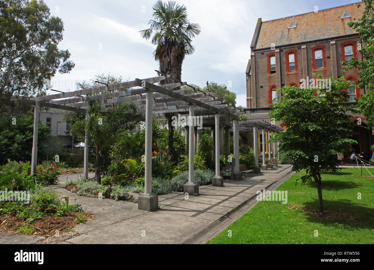 Visit Australia.  Scenics and views of Australia.  Melbourne’s  the Abbotsford Convent – with its 11 historic buildings and gardens. Stock Photo