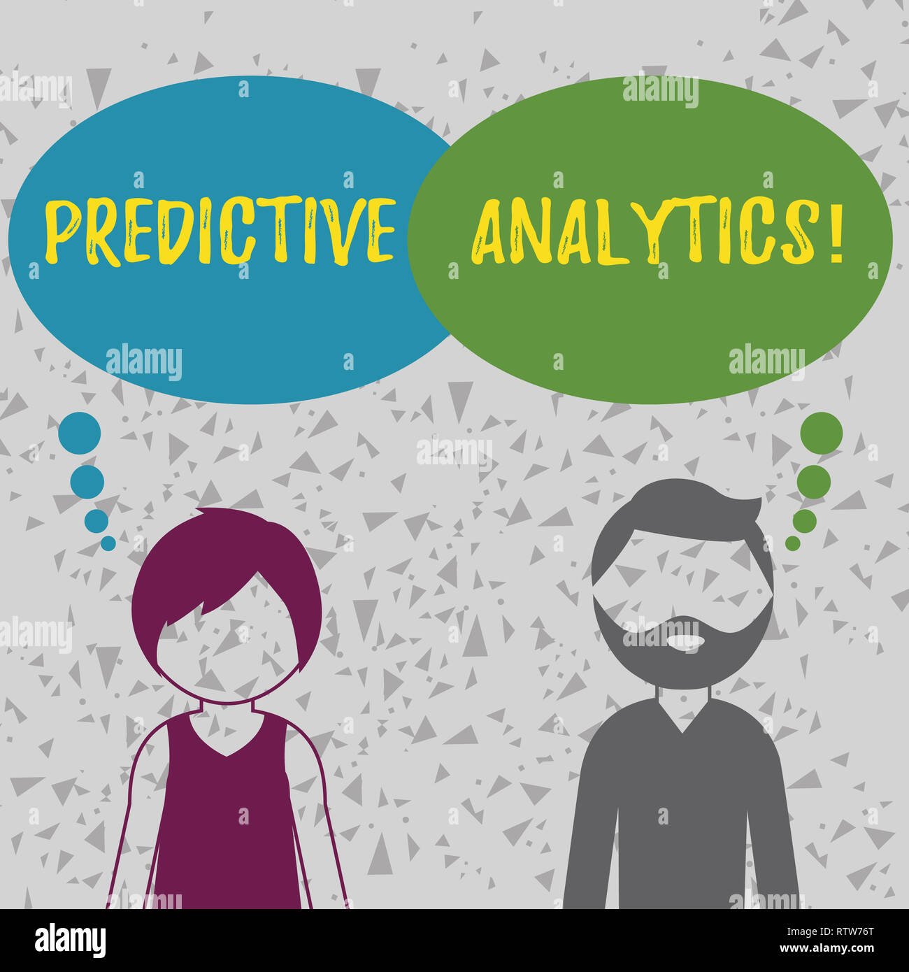 Predicting Text Design Word writing text Predictive Analytics. Business concept for Method to ...
