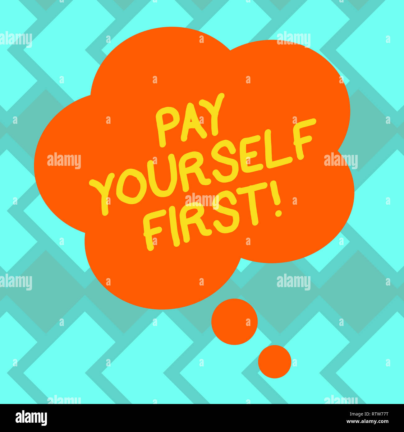 Pay First Note Pay yourself 1st hi-res stock photography and images - Alamy