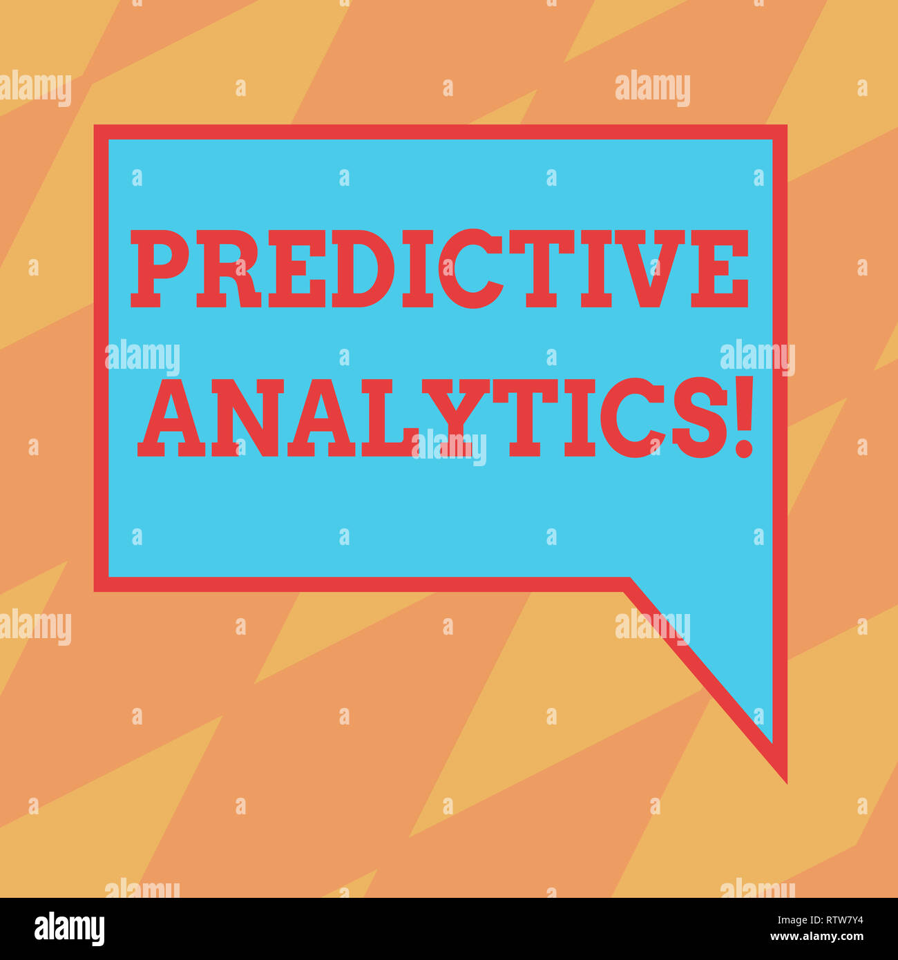 Predicting Text Design Text sign showing Predictive Analytics. Conceptual photo Method to ...