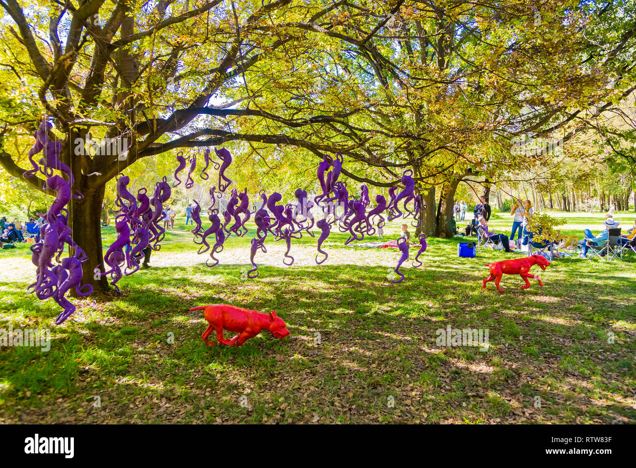 Johannesburg, South Africa May 12 2018 Outdoor Art Sculpture