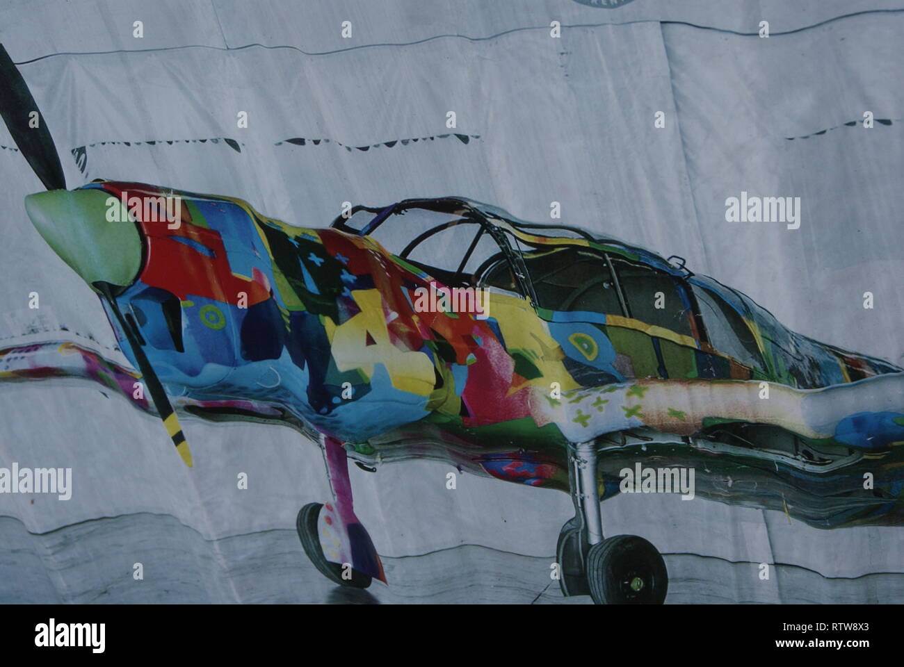 Dessin D Un Avion Ancien Stock Photo Alamy