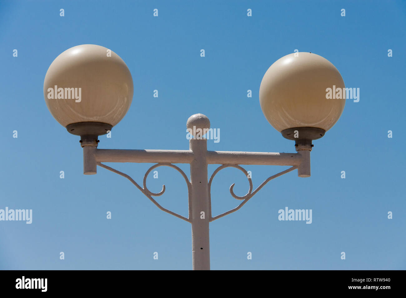 Premium Photo  Lighting ground street lamp in the shape of a ball