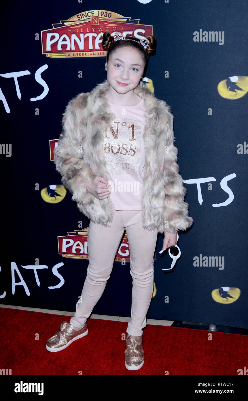 Los Angeles, CA, USA. 27th Feb, 2019. LOS ANGELES - FEB 27: Kitana ...