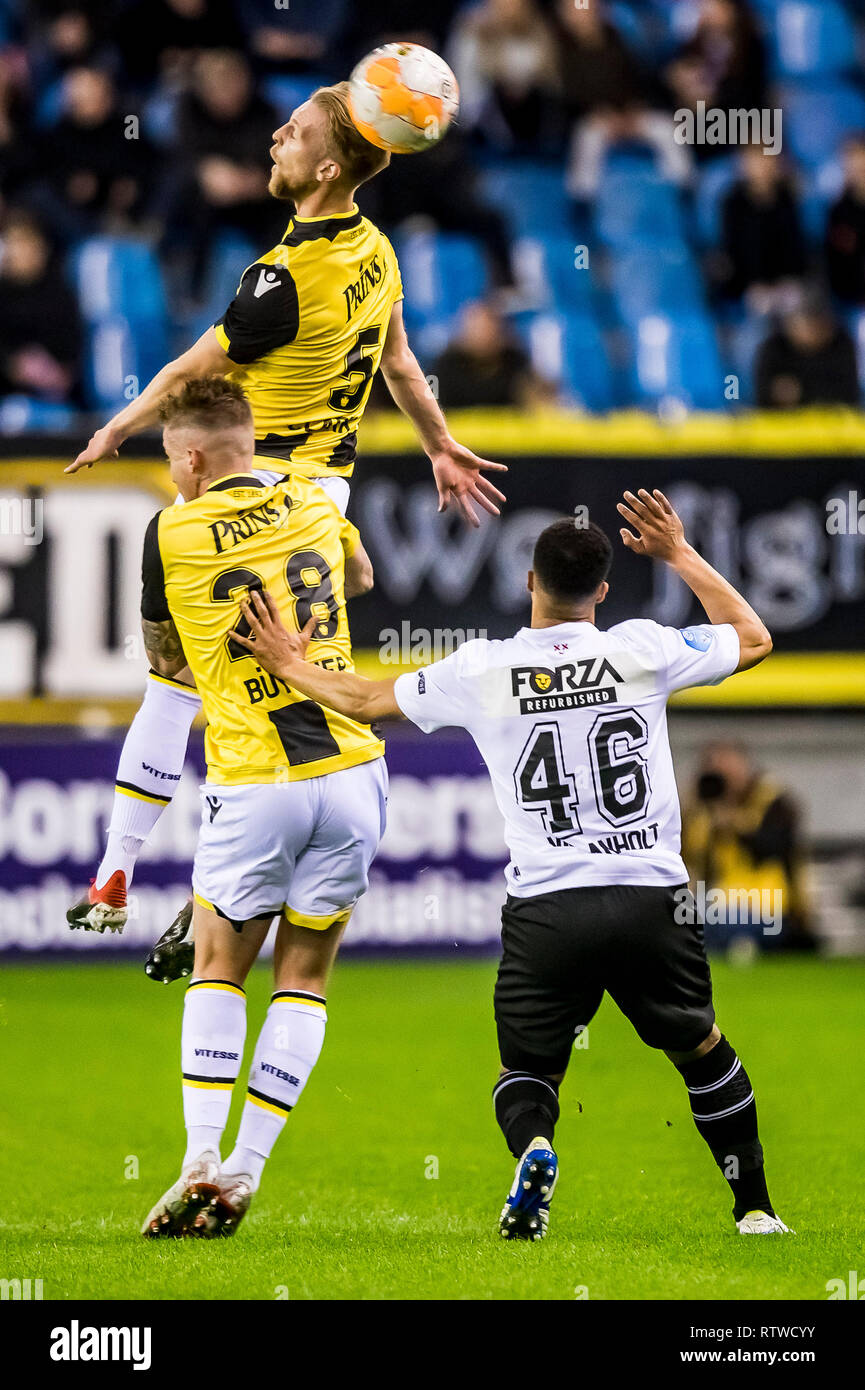 ARNHEM, Vitesse - NAC Breda, 02-03-2019 football, Dutch Eredivisie Season  2018 - 2019, Stadium De Gelredome,