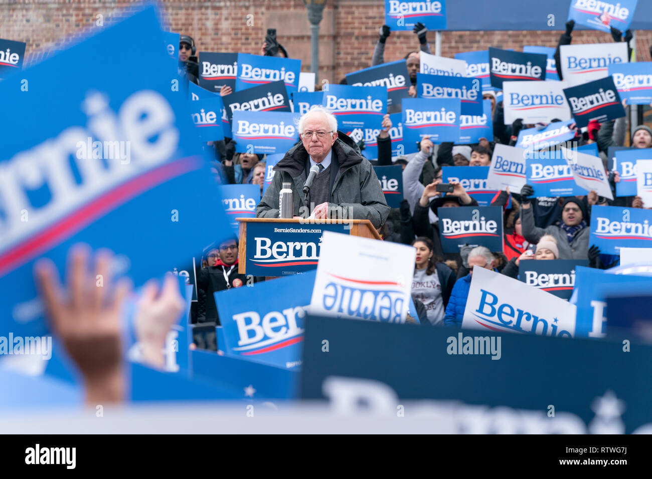 New York, NY - March 2, 2019: Democratic Presidential candidate US ...