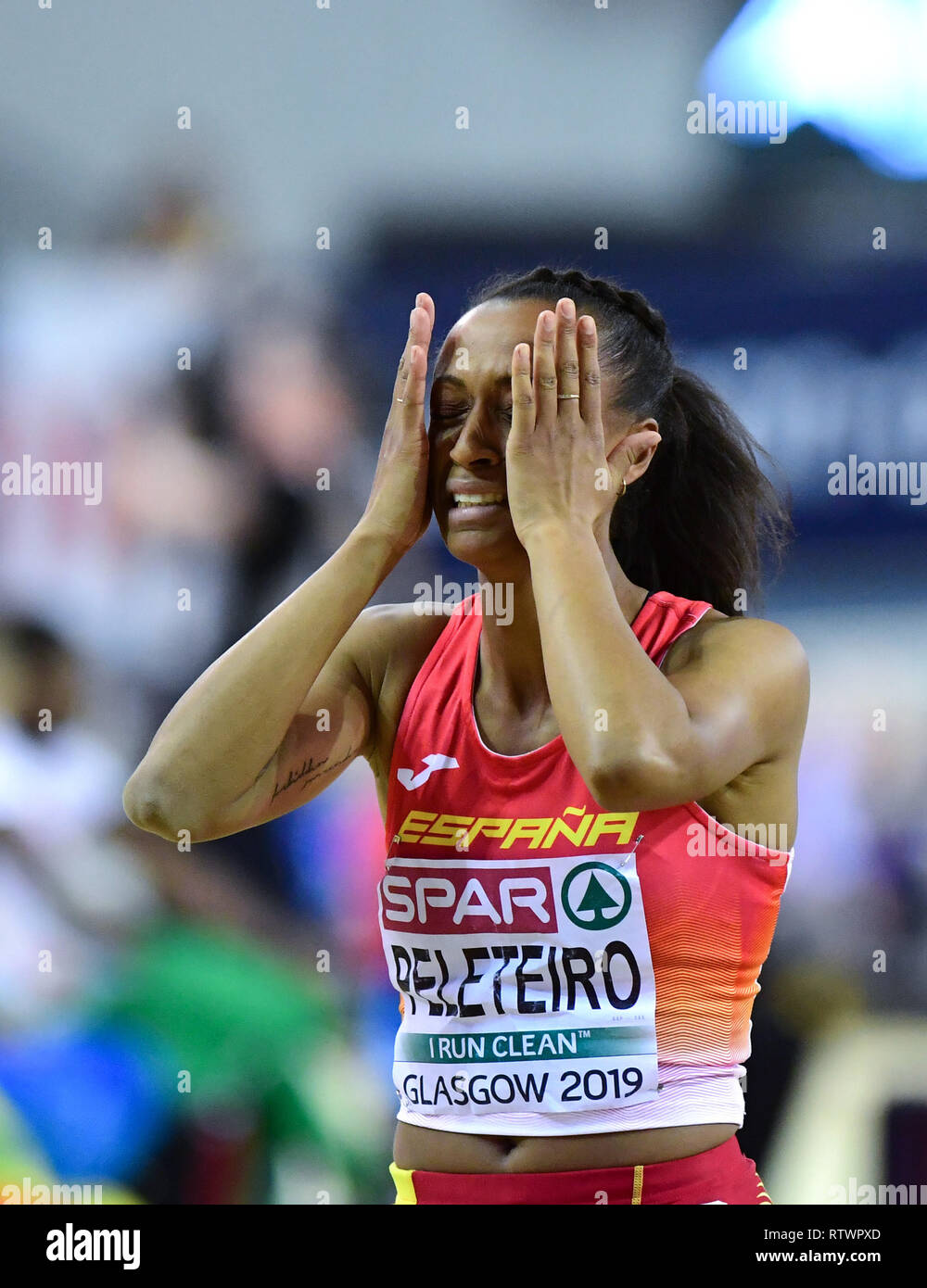 Glasgow, Scotland, UK. 03rd Mar, 2019. Athletics, European Indoor Championships, triple jump