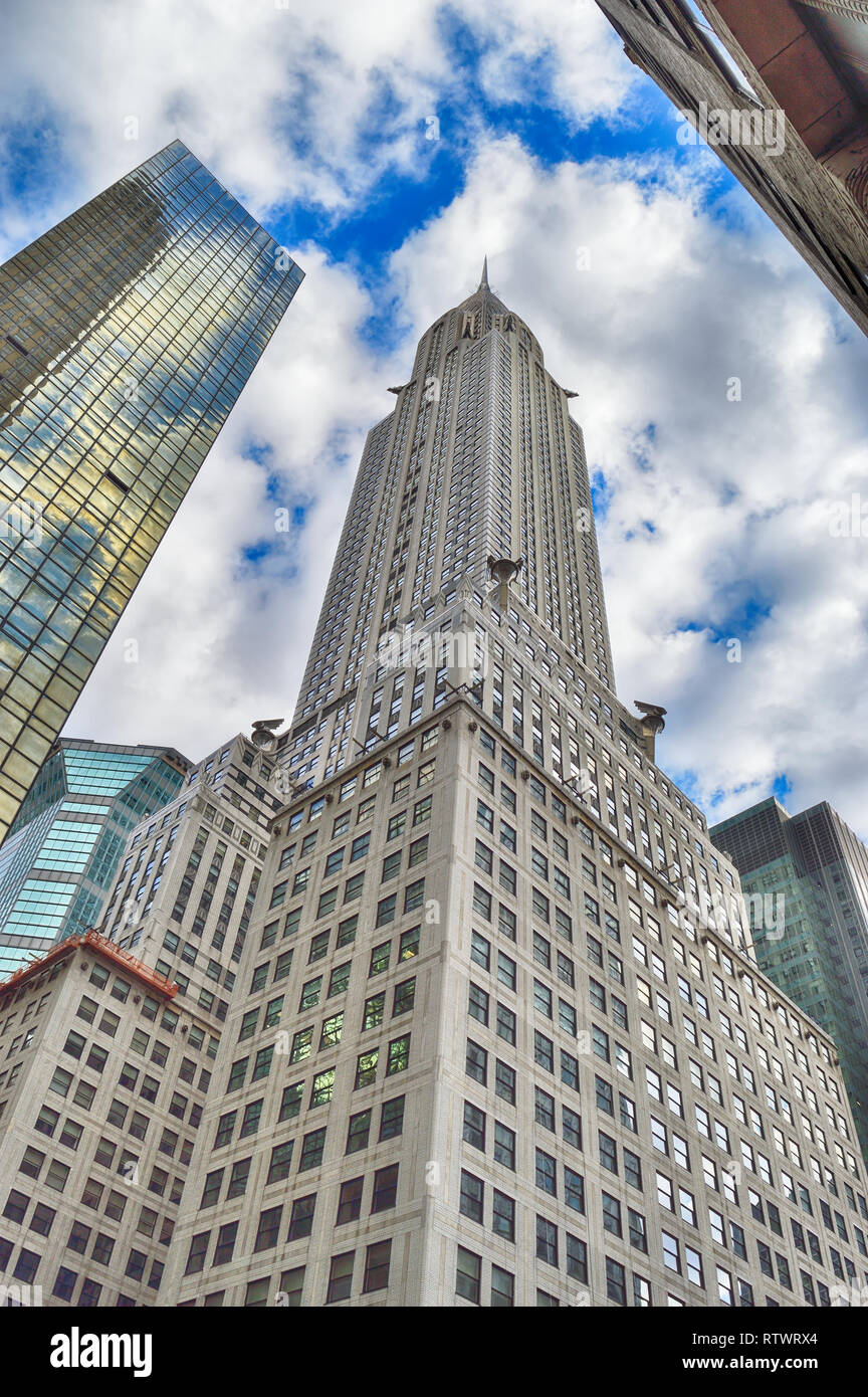 View of the Chrysler Building in New York City Stock Photo - Alamy