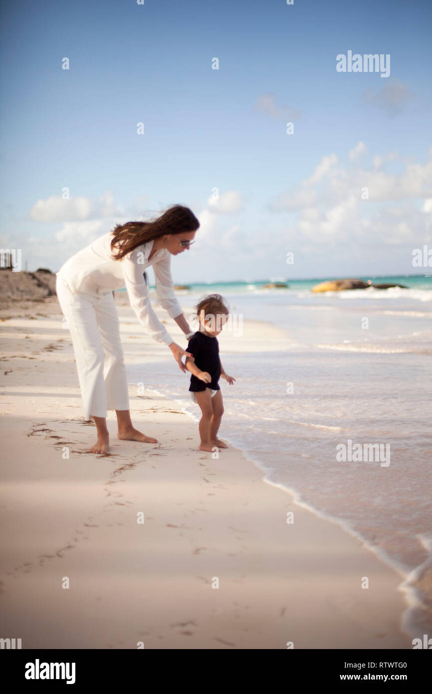 baby beach photography