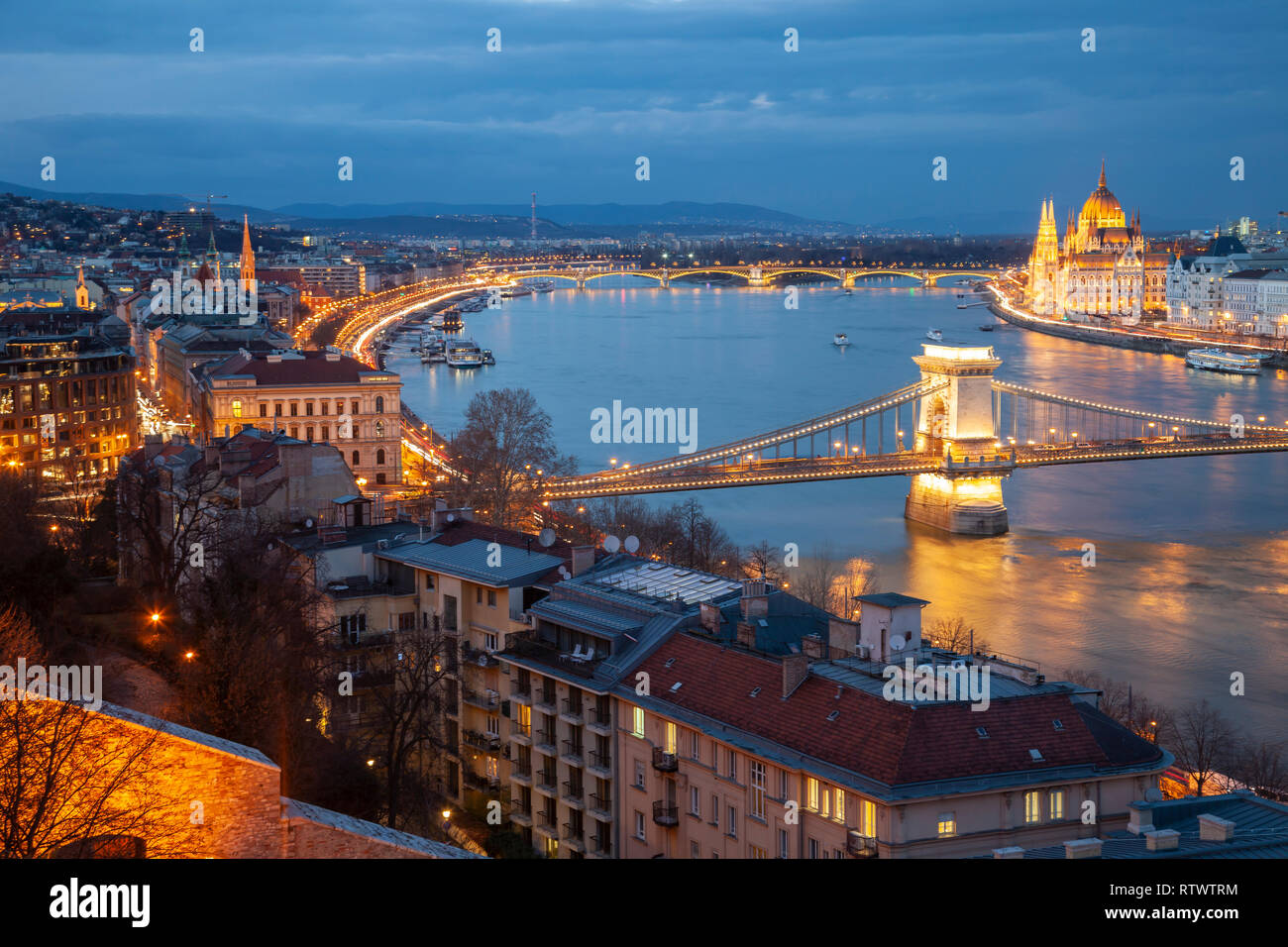 Budapest scenic view hi-res stock photography and images - Alamy