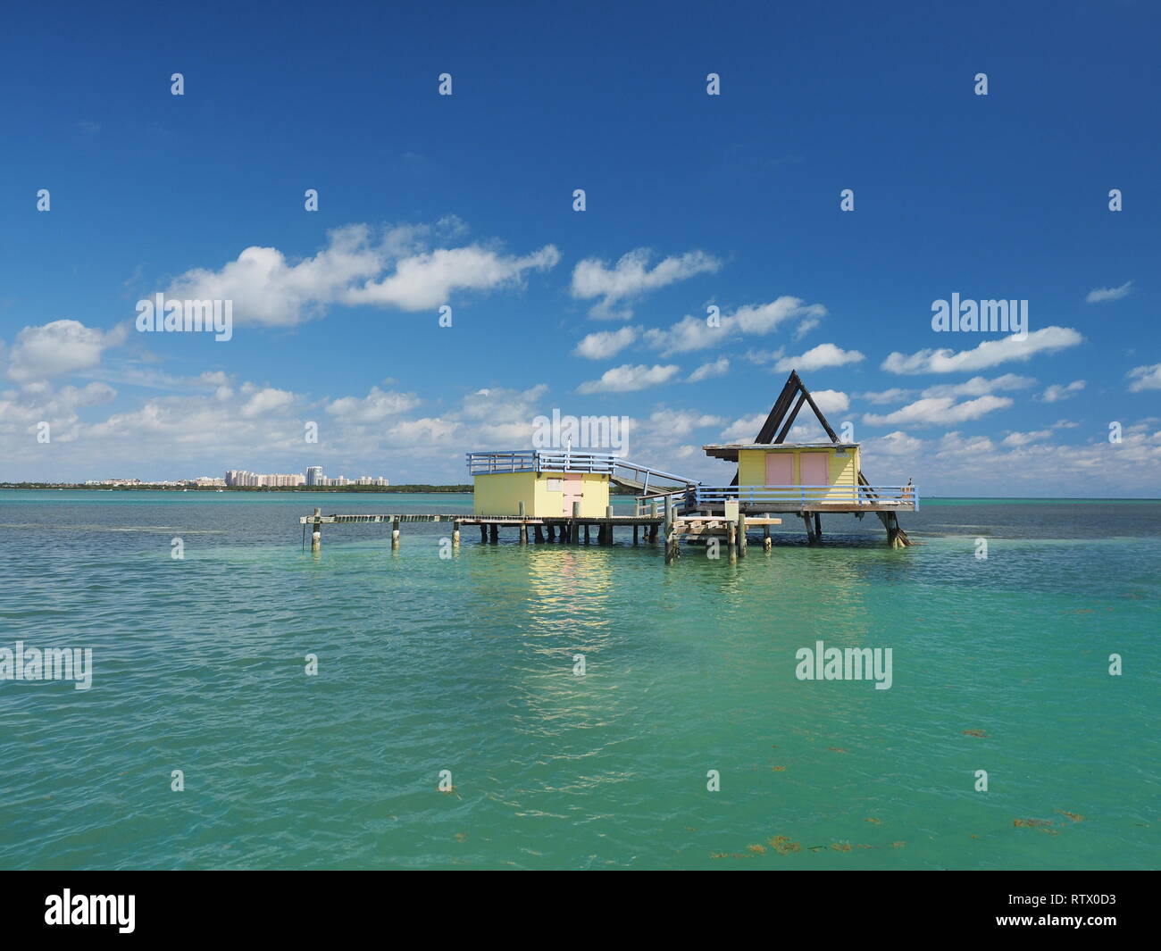 Stiltsville a frame house hires stock photography and images Alamy