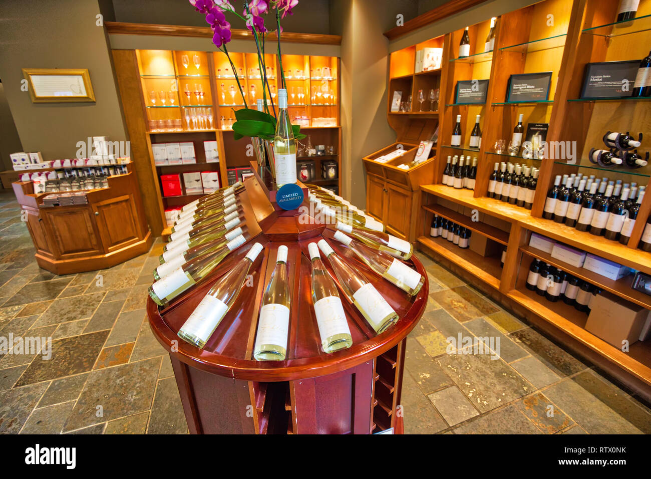 Niagara on the Lake, Ontario, Canada 20 August, 2018 Wine tasting in