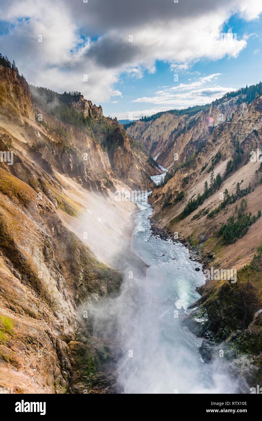 Grand River Flow >> Yellowstone River Flows Through Gorge Grand Canyon Of The Grand River Flow >> Yellowstone River Flows Through Gorge Grand Canyon Of The