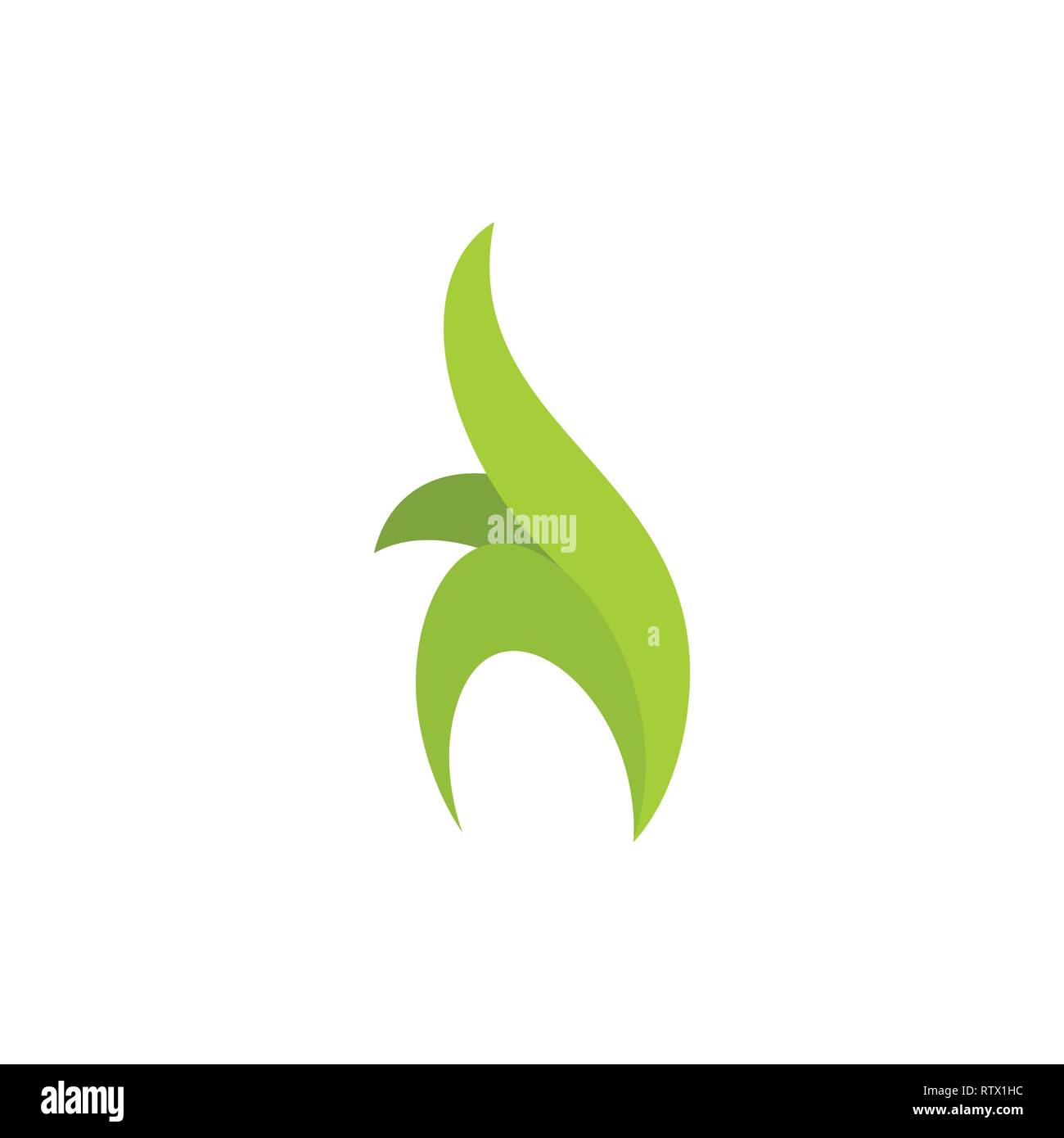 Aggregate more than 154 green plant logo super hot