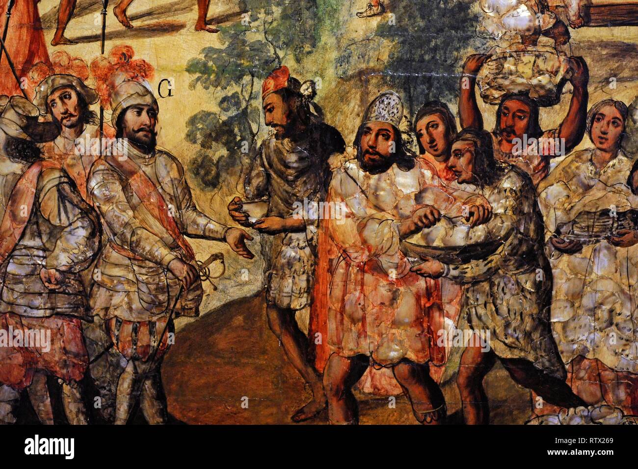 T tulo Conquista De M xico 1519 1521 Detalle La Entrada Del T tulo Conquista De M xico 1519 1521 Detalle La Entrada Del
