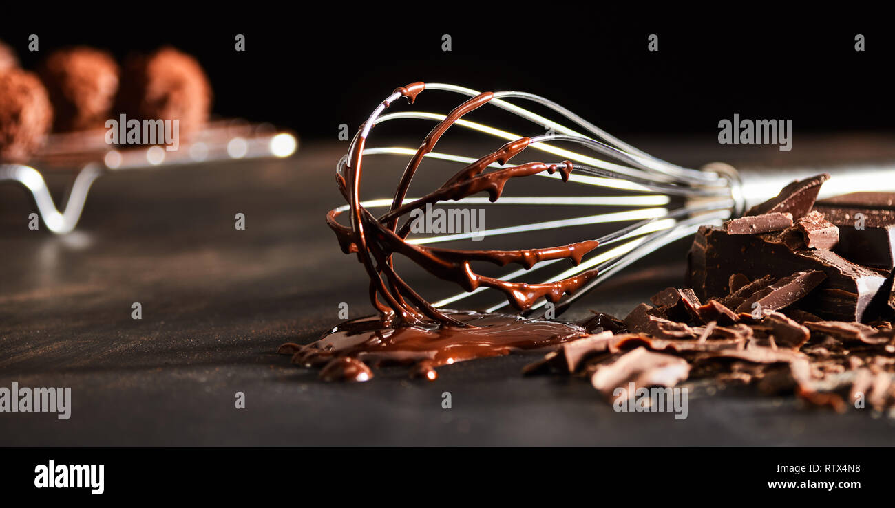 Metal spiral whisk hi-res stock photography and images - Alamy