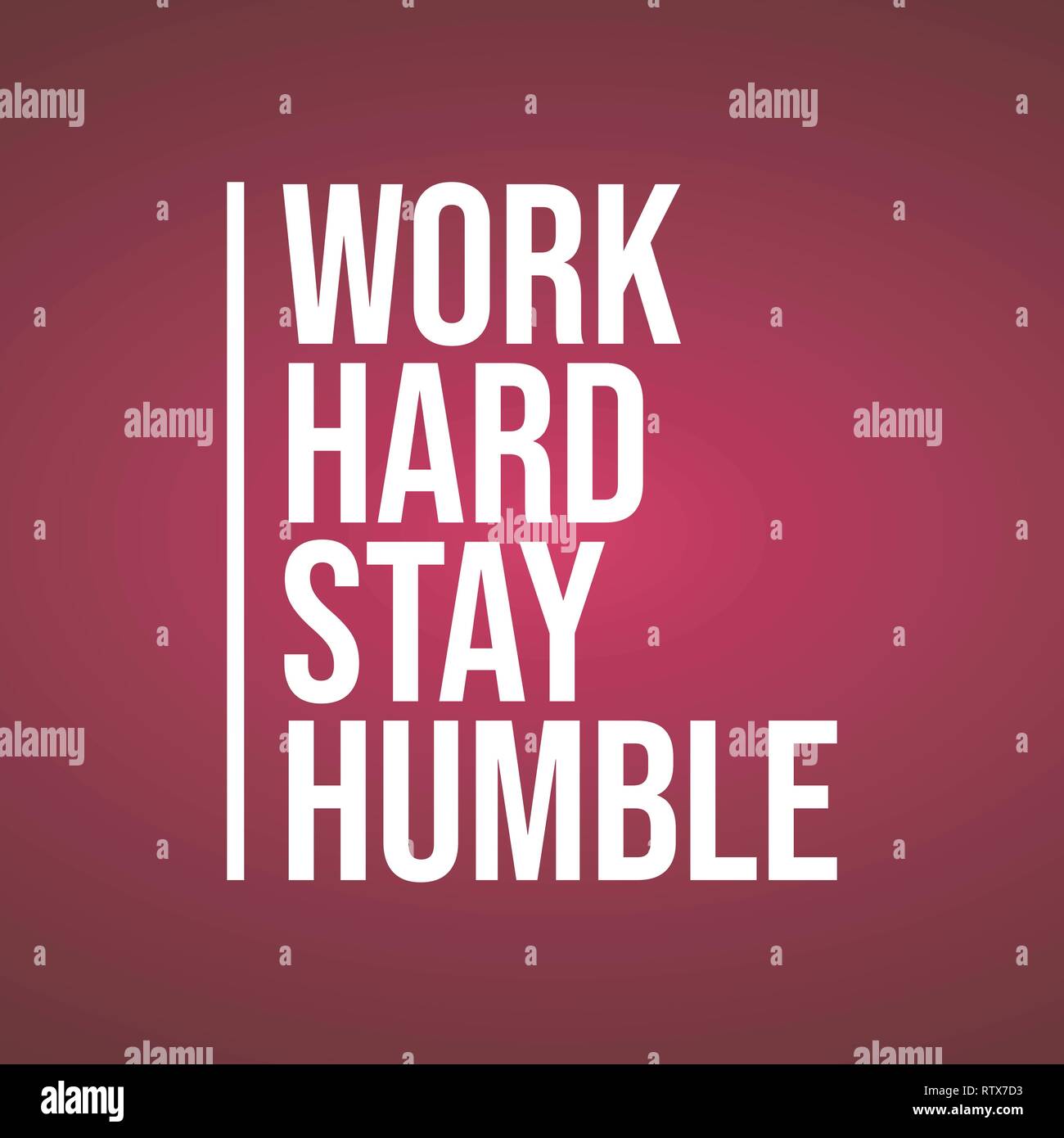 Work Hard Stay Humble Life Quote With Modern Background Vector