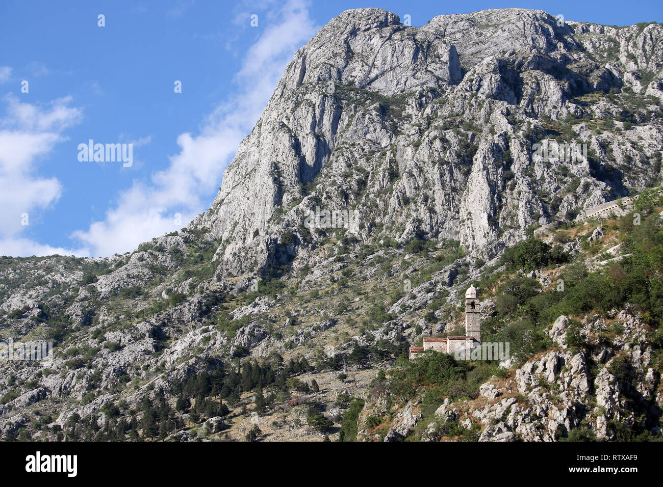 Our Lady of Remedy church Kotor Montenegro Stock Photo - Alamy