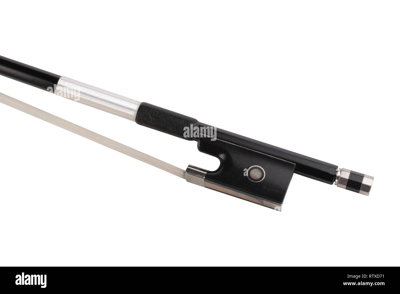 Violin Bow Isolated Stock Photo Alamy