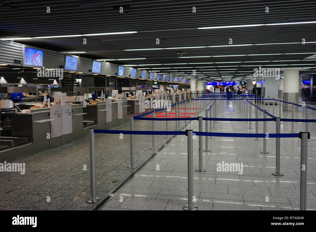 Flughafen, Airport, Frankfurt am Main, Germany Stock Photo