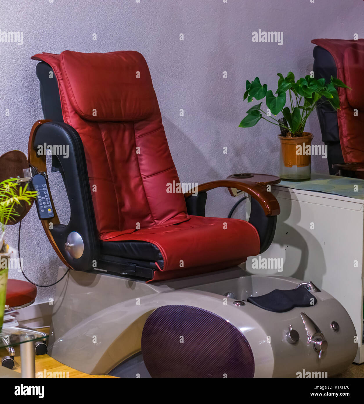 luxurious massage chair, therapeutic or wellness equipment, relaxation