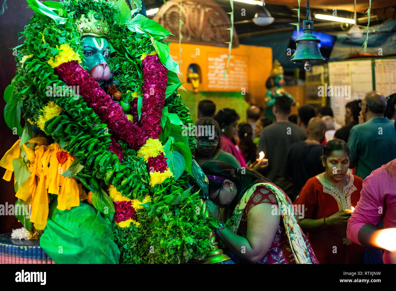 Hanuman temple hires stock photography and images Alamy