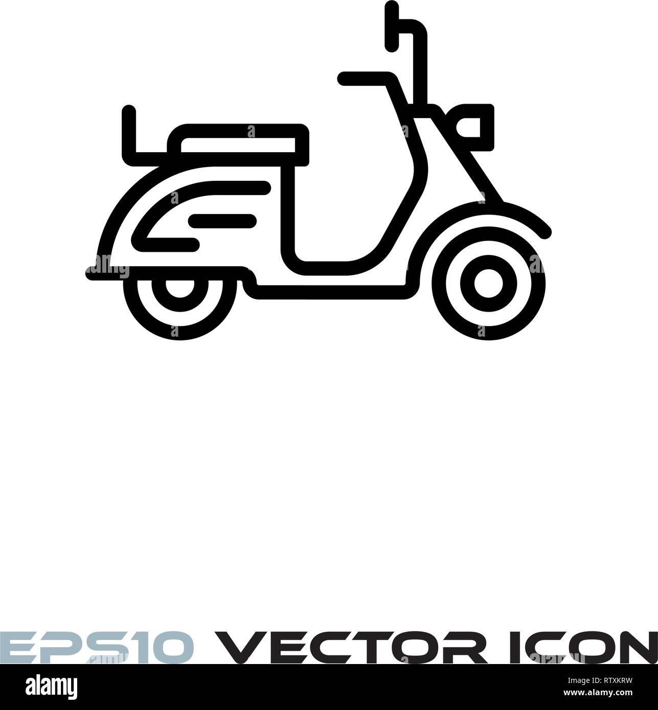 Transport scooter Stock Vector Images Alamy