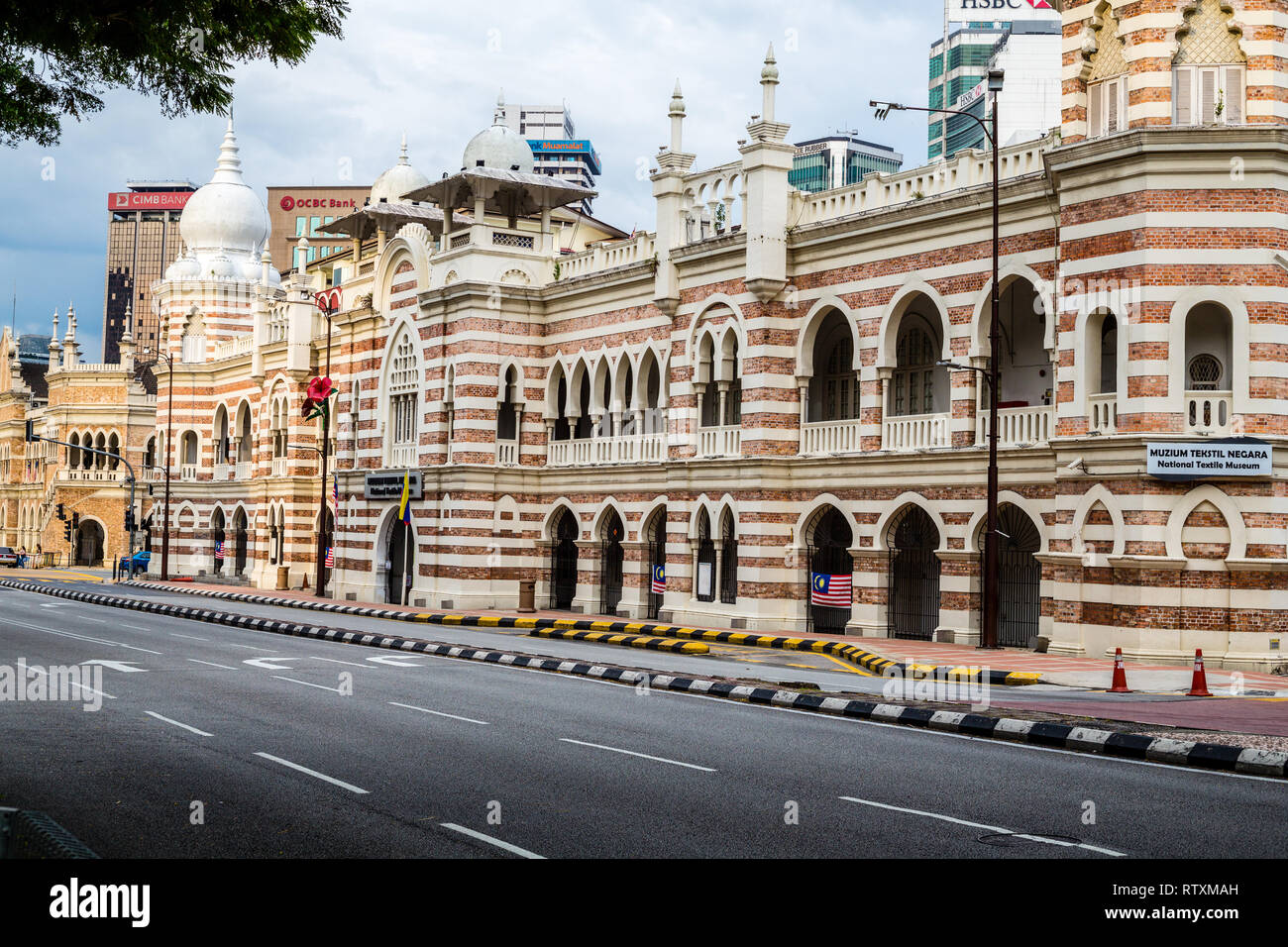 National Textile Museum, Kuala Lumpur, Malaysia. Stock Photo