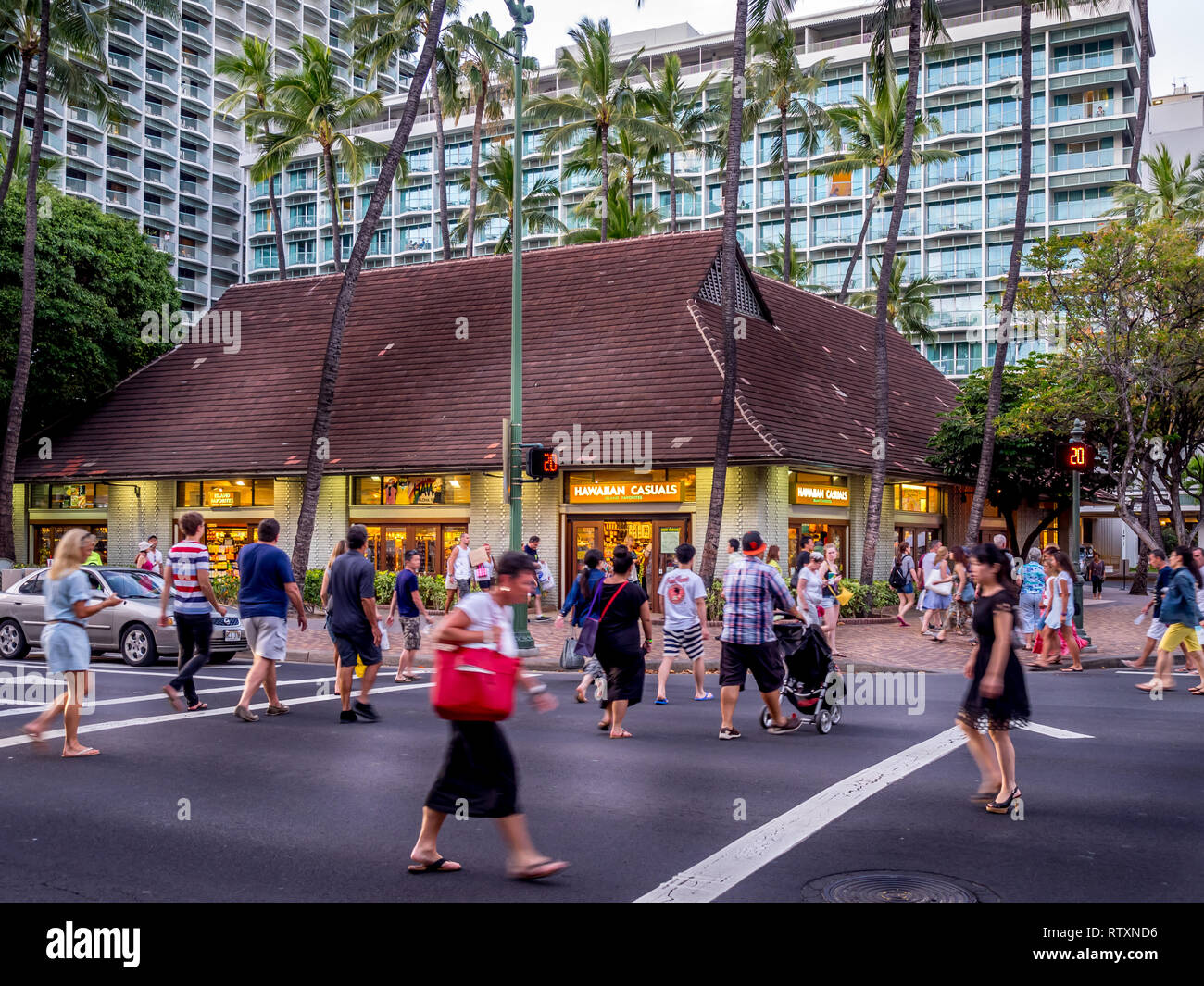 Hawaii shopping outlet hires stock photography and images Alamy