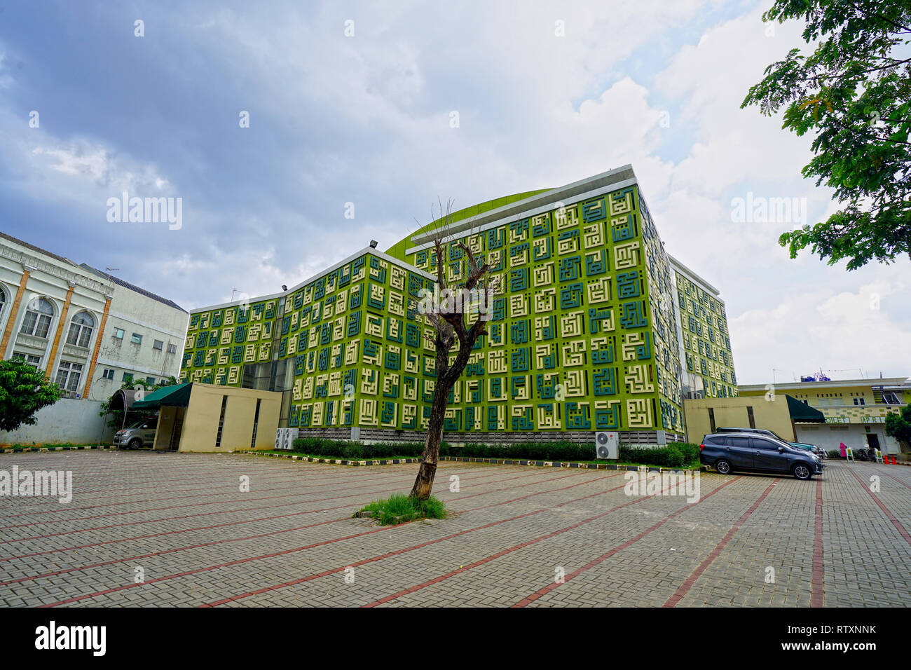 Masjid Asmaul Husna Gading Serpong, Tangerang, Indonesia Stock Photo