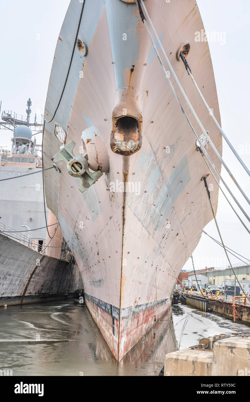 ships at The Navy Yard, formerly the Philadelphia Naval