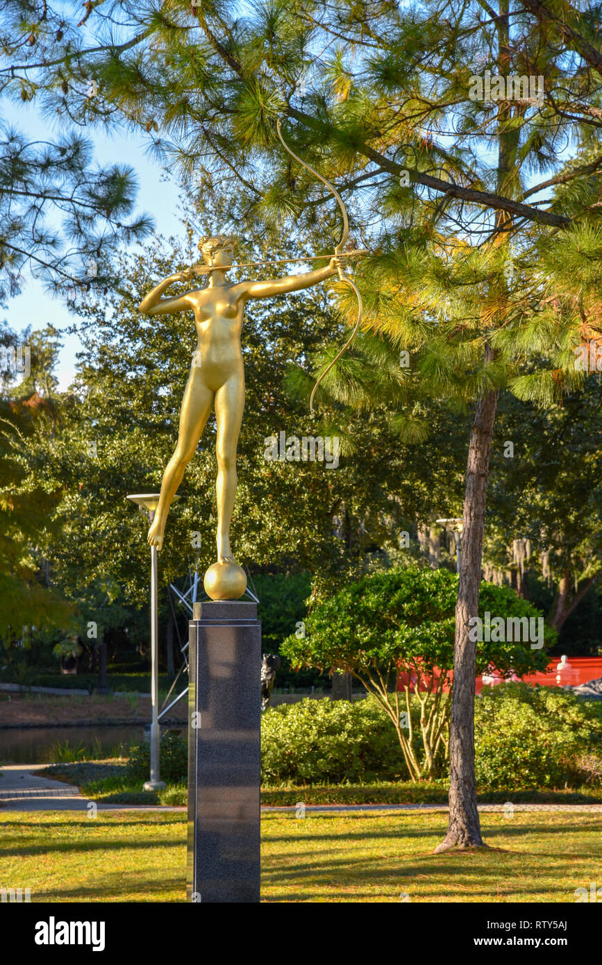Sydeny and Walda Besthoff sculpture garden in New Orleans Museum of Art