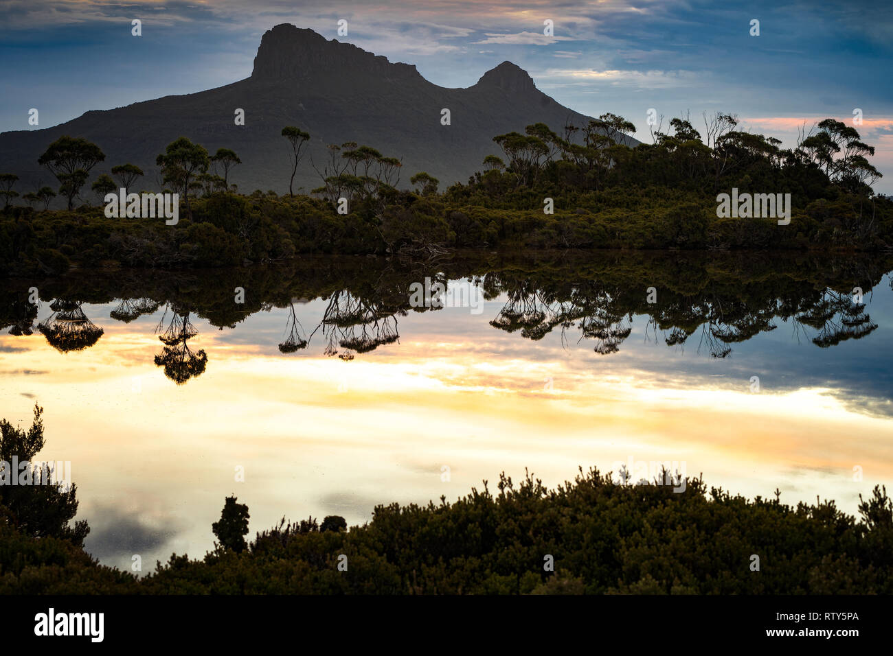 Gould Plateau in Cradle MountainLake St Clair National Park, Tasmania