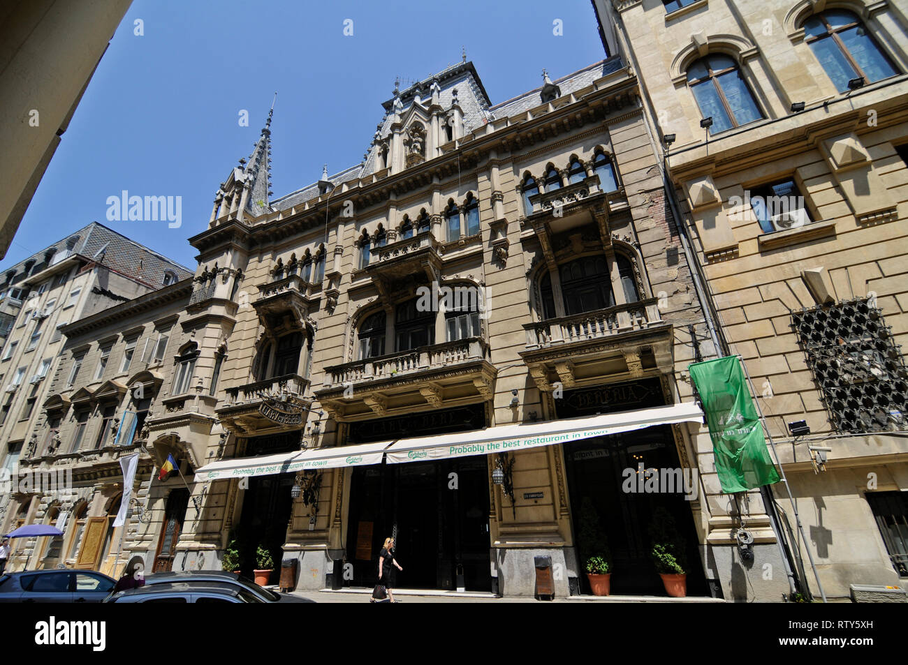 Bucharest romania restaurant hi-res stock photography and images - Alamy