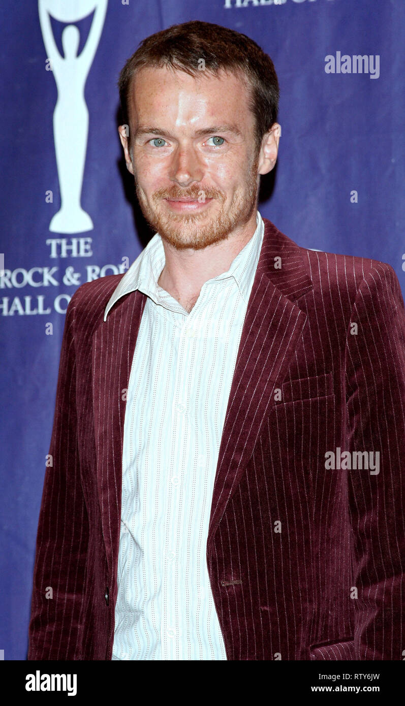 New York, USA. 10 Mar, 2008. Damien Rice at The Monday, Mar 10, 2008 Rock N' Roll Hall of Fame Induction Ceremony at The Waldorf=Astoria Hotel in New York, USA. Credit: Steve Mack/S.D. Mack Pictures/Alamy Stock Photo