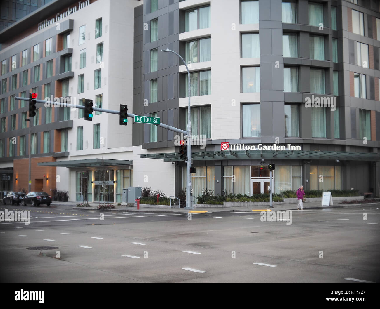 Hilton Garden Inn Hotel In Downtown Bellevue Wa Usa February