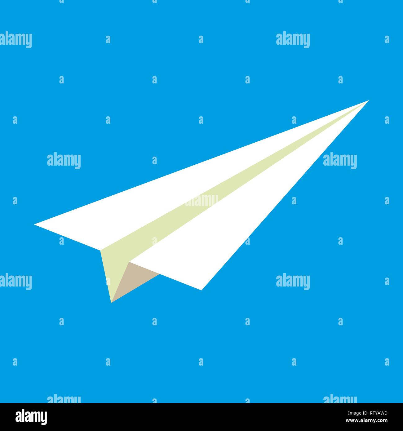 Handmade paper blue Stock Vector Images - Alamy