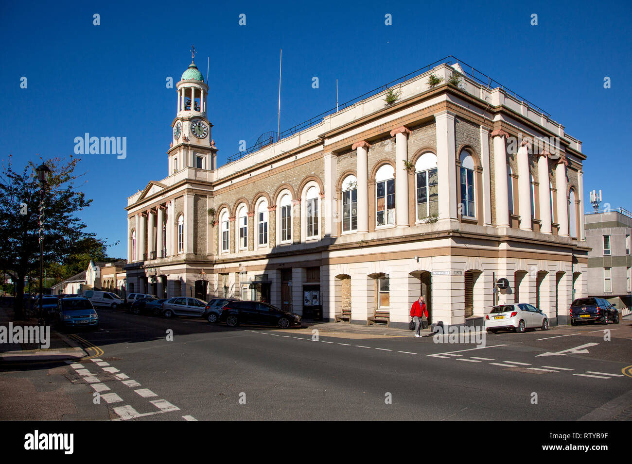 Town Hall, Ryde, Isle of Wight, England, UK, Stock Photo