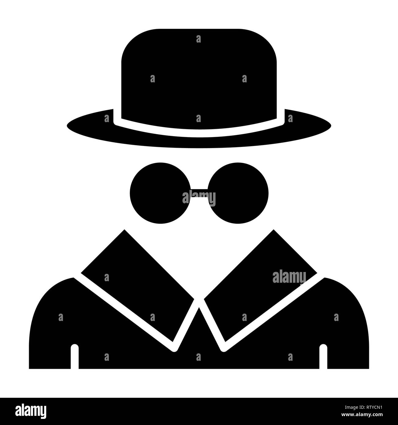Hat Hacker Icon