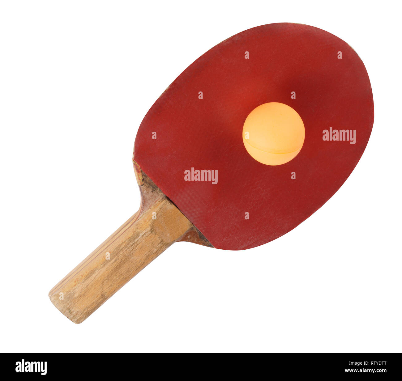 table tennis bat isolated Stock Photo Alamy